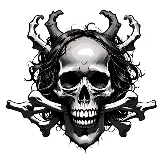 Hell With Evik Women Skulls Bones