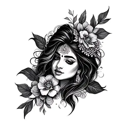 Harshshalu Tattoo Design