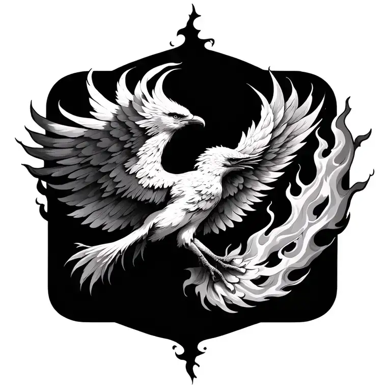 Rebirth Fire Phoenix