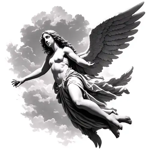 Angel Falling From The Sky