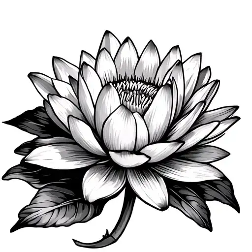 Marigold Water Lilly And Gladious