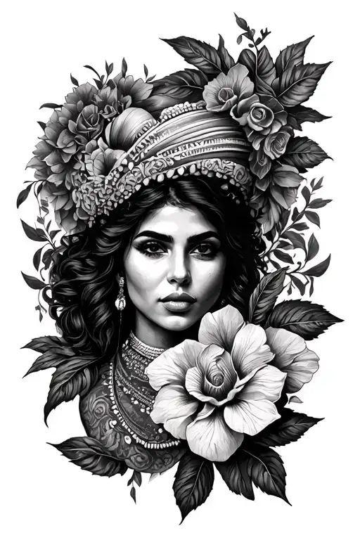 Guatemalan Italian Tattoos Combined Together