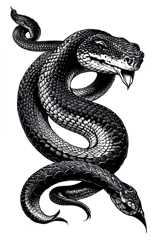 Snake With Marcus Aurelius