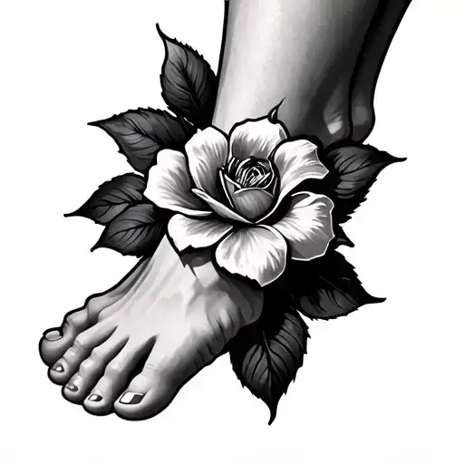 Foot Tattoo Design
