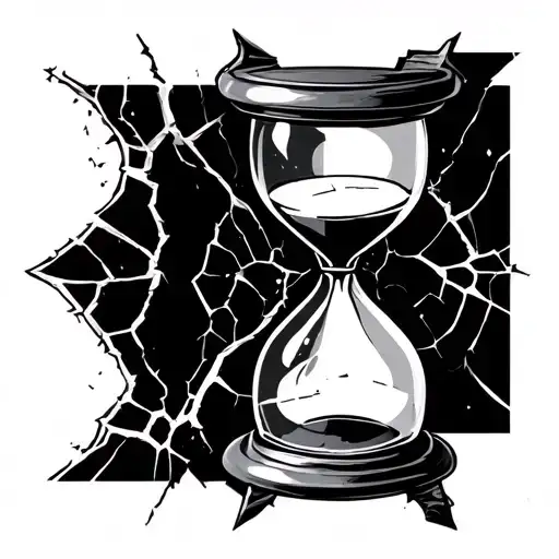 Cracked Hourglass