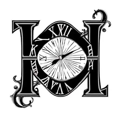 06-16-2024 In Bold Black Roman Numerals