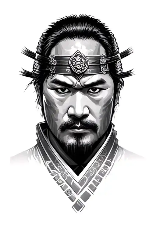 Samurai Warrior Black Jack