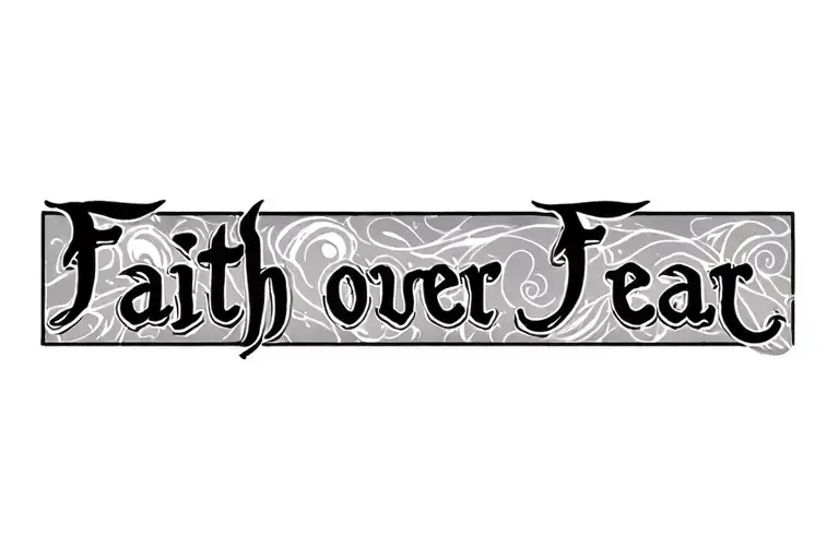 Faith Over Fear