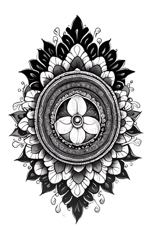 Mandala Design Incorporating