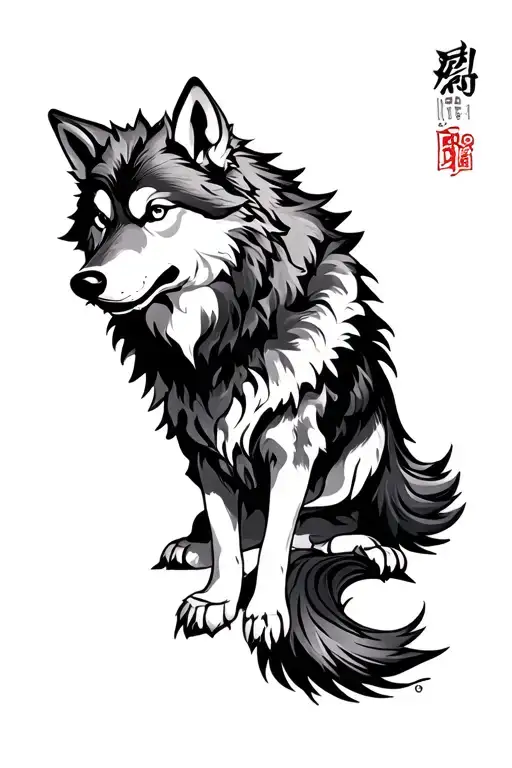 Wolf Japanese Style