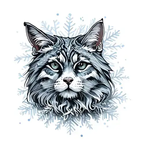 Snowfall Tattoo Design Inspired