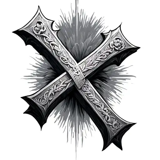 Saint Andrew X Cross