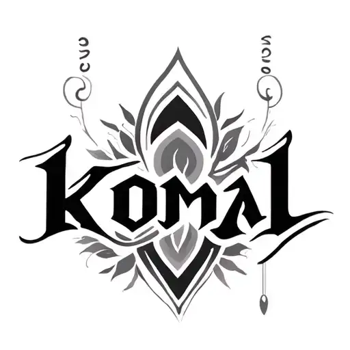 Hidden Komal Name