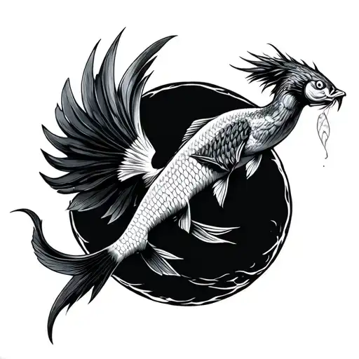 Fenix Catching A Fish