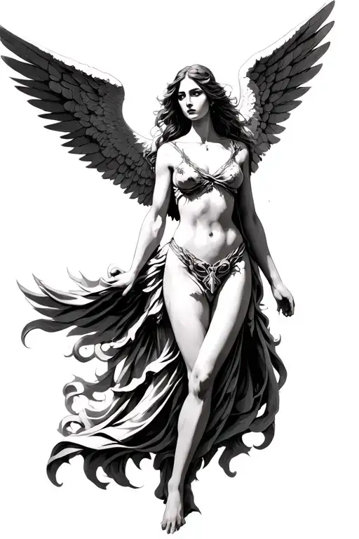 Archangel Uriel In Women Form
