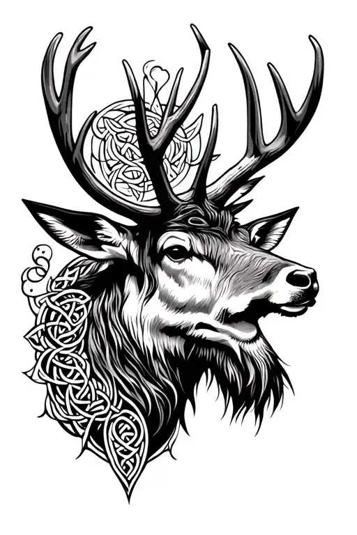 Celtic Stag