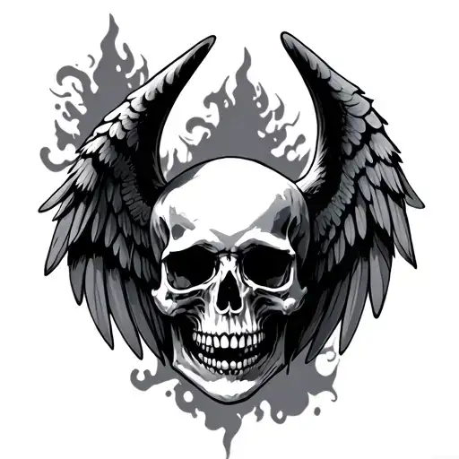 Skull Wings