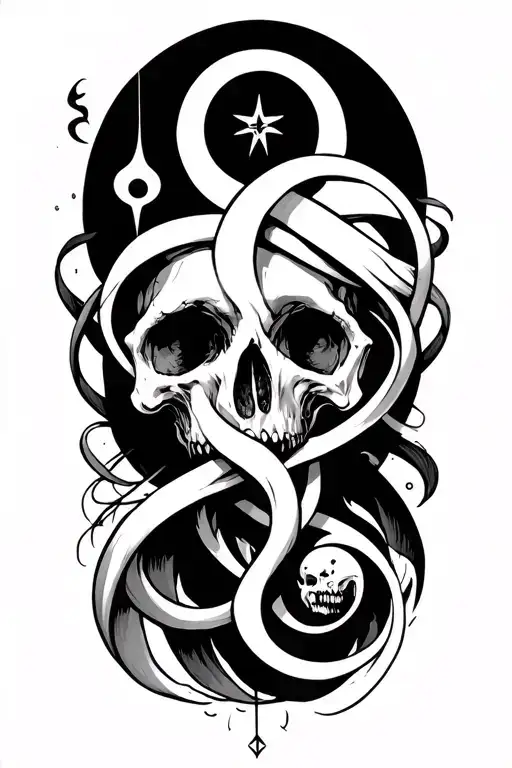 Underground Whispers Paranormal Symbols Intertwined