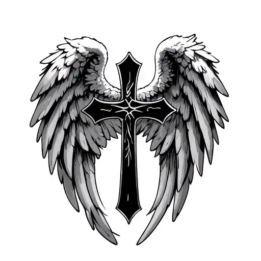 Angel Wings Cross