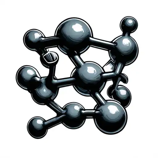 Nicotine Molecule