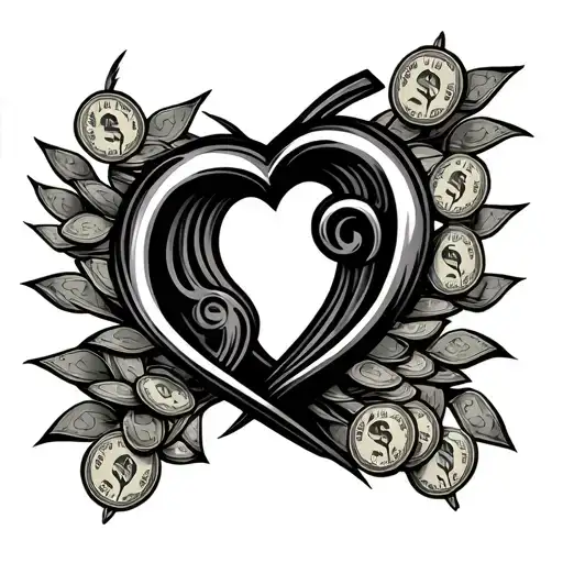 Money Power And Love Symbol