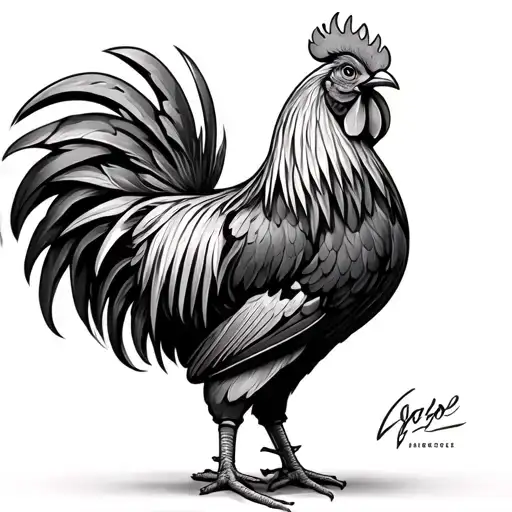 Jersey Giant Rooster