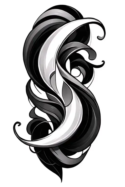 A Conceptual Mix Of The Two Names Elham And Saman