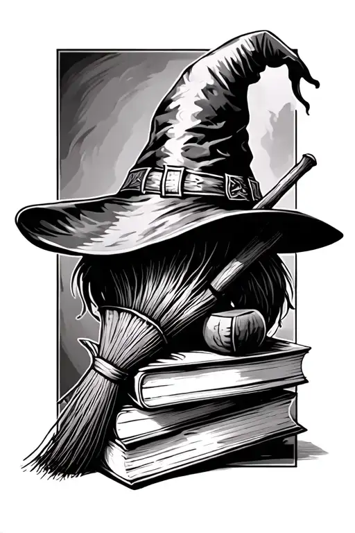 Witch Hat Broom Books