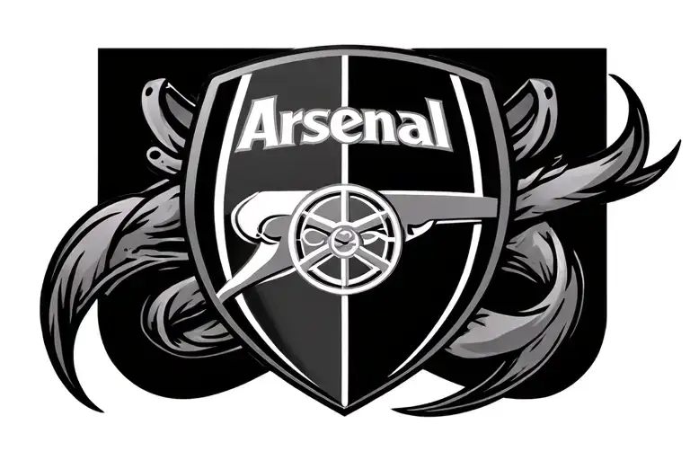 Mmviii Arsenal Logo Intertwined