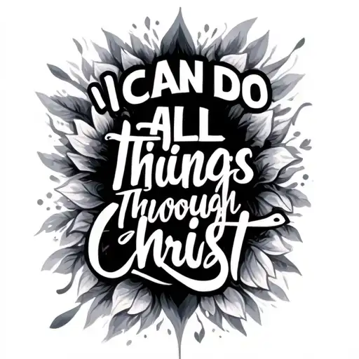I Can Do All Things Through Christ