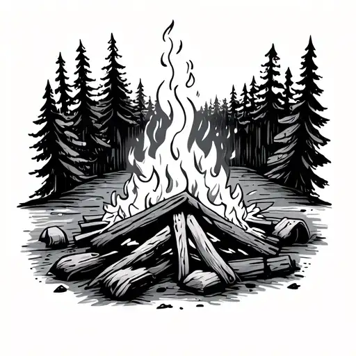 Campfire Scene