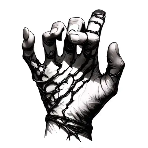 Dr Stone Ryusui Hand Petrification Scar