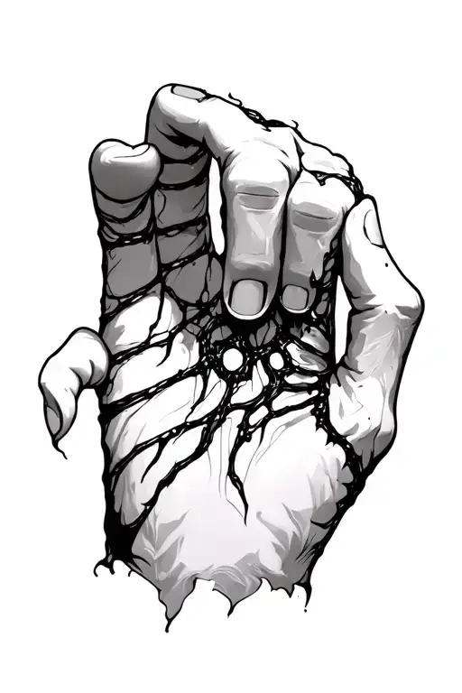 Dr Stone Ryusui Hand Petrification Scar