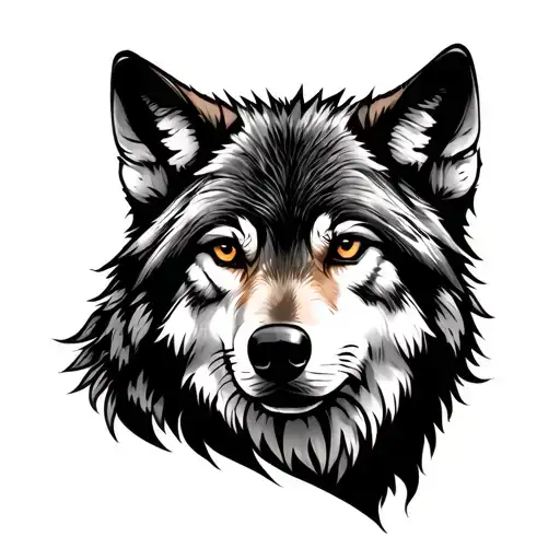 Forearm Wolf And Tress