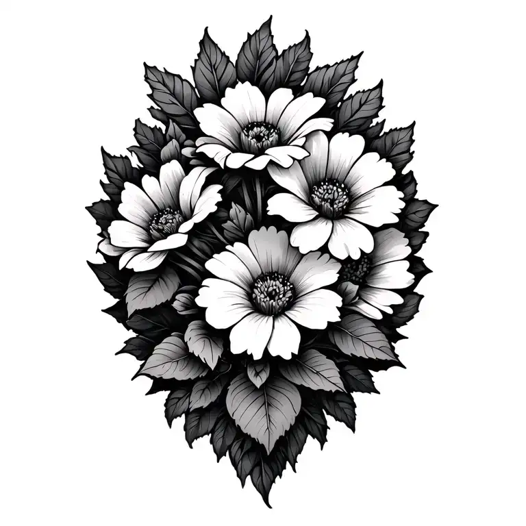 Halloween Flowers Wrapping