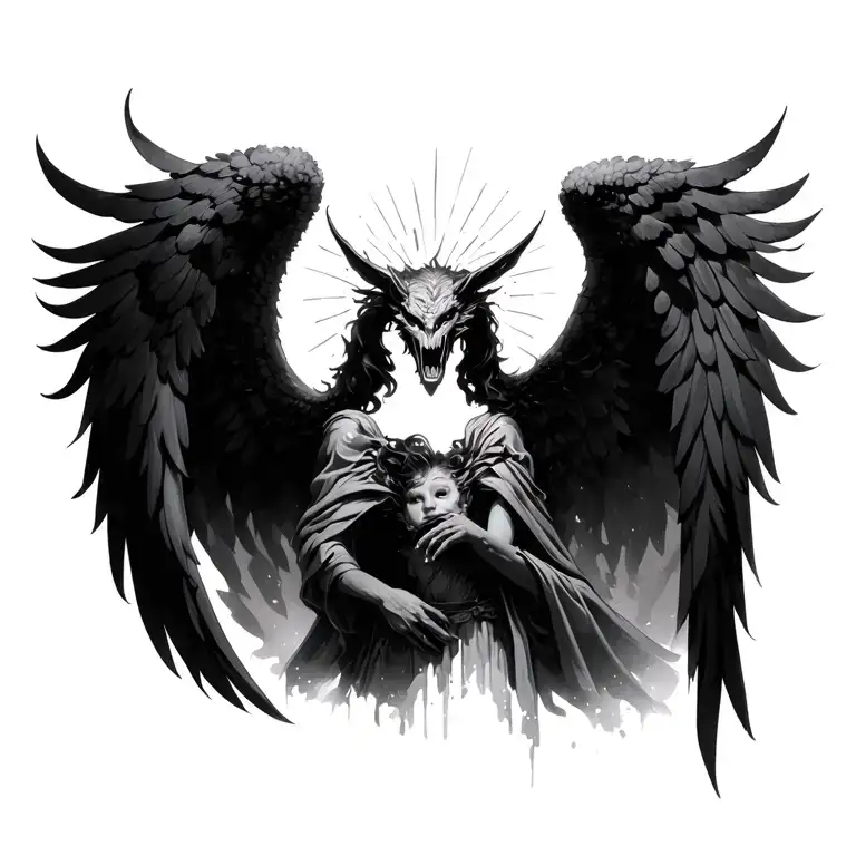 When The Angels Leave You In The Dark Let The Demons Lead You To The Light