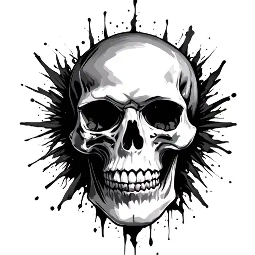 Skull Mysterious And Dark