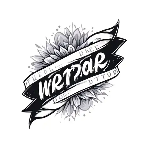 Arm Band With Name Written