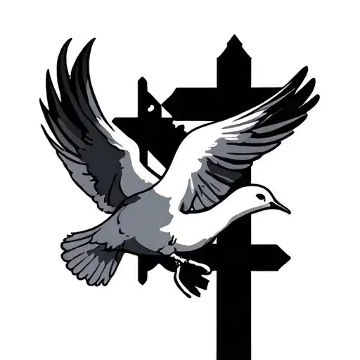 Cross And Dove