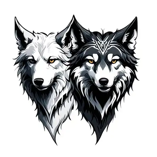 Nordic Skoll And Hati