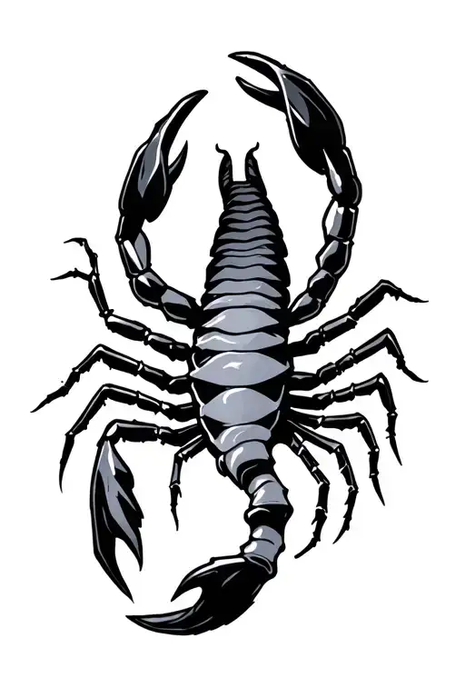 Scorpio Zodiac Sign Tattoo Animal Design Featuring