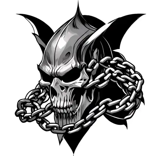 Ankor With Chain Wrapped