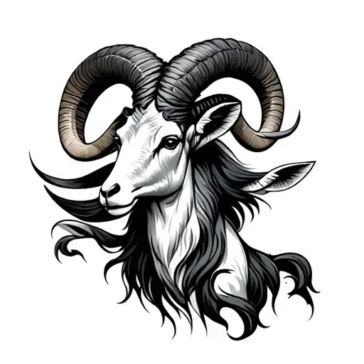 Aries Ram And Sagittarius Combined Together