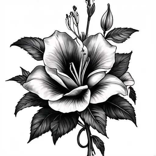 Tiger Lilly's With Roses