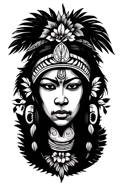 Filipino And Hawaiian Tribes Traditional Style