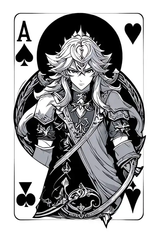 Kingdom Hearts Playing Card