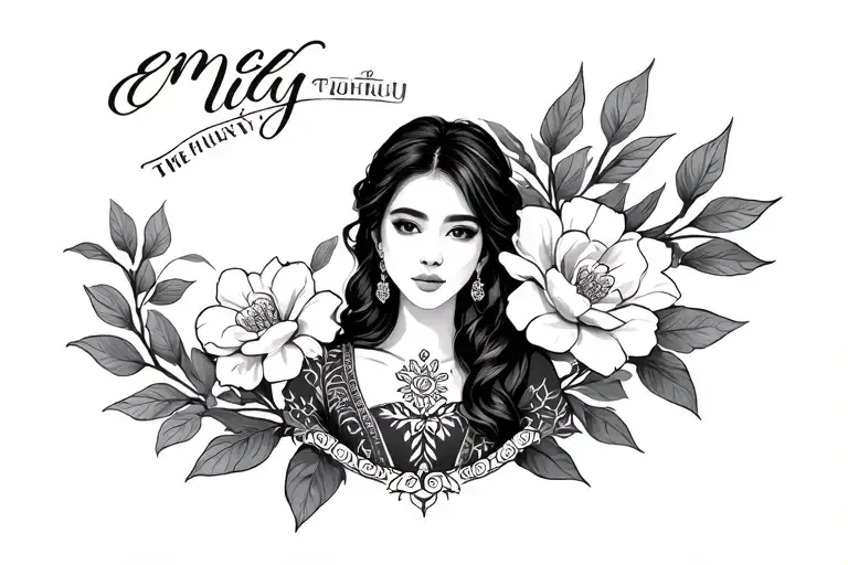 The Name Emily With Vietnamese Details