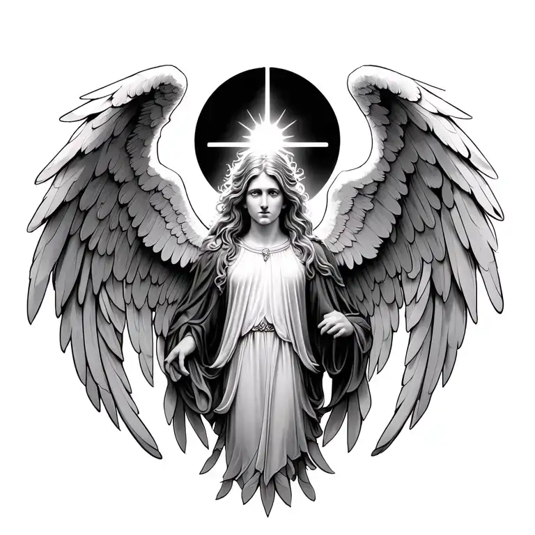 Biblical Accurate Seraphim Angel Symmetrical
