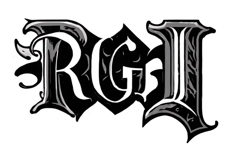 Initials Rgj