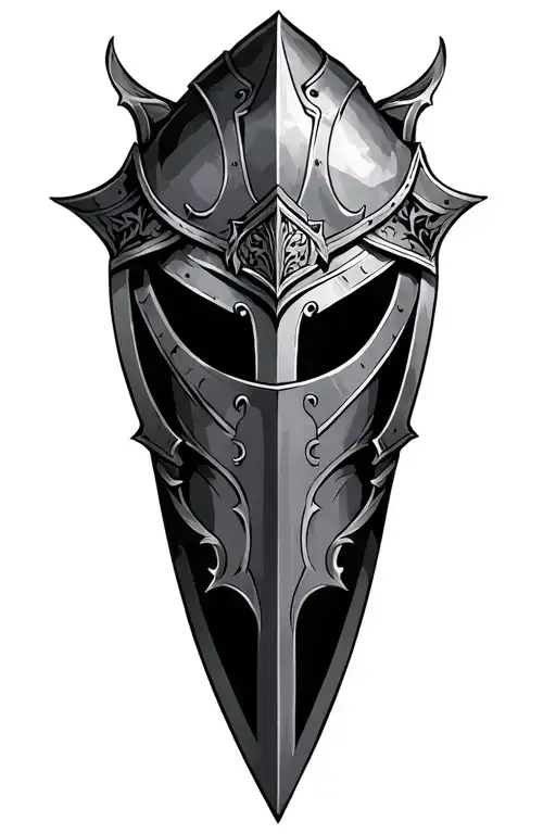 Knight Standing Strong